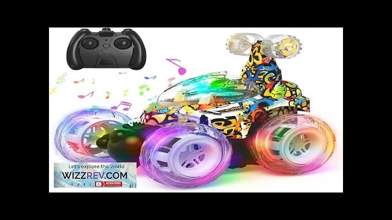 Kizeefun Remote Control Car for Kids RC Stunt Car Invincible 360°Rolling Twister Review