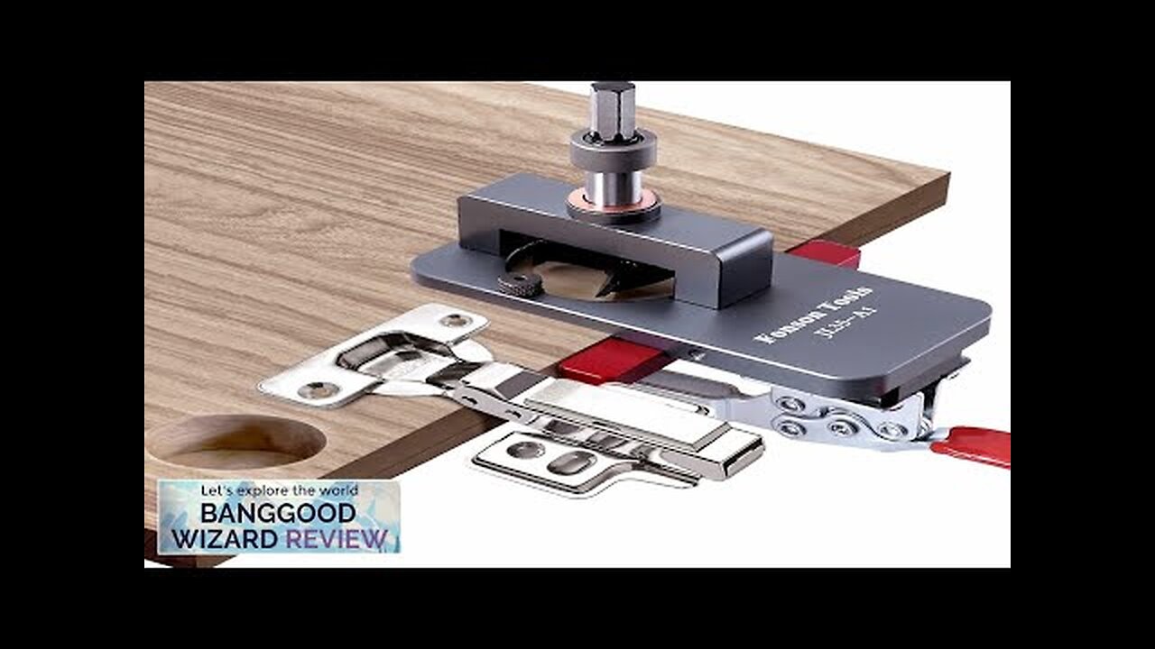 Fonson Tools 35mm Concealed Hinge Jig Drilling Guide Door Hinge Jig Review