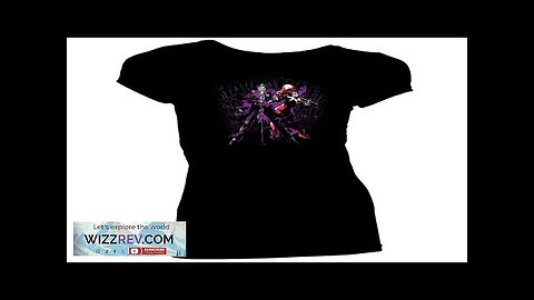 Batman: Women's Fit T-Shirt: Purple Harley & Joker Review