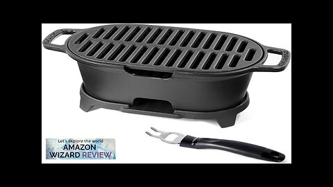 IronMaster Mini 100% Cast Iron Hibachi Grill Tabletop Small Portable Charcoal Grill Review