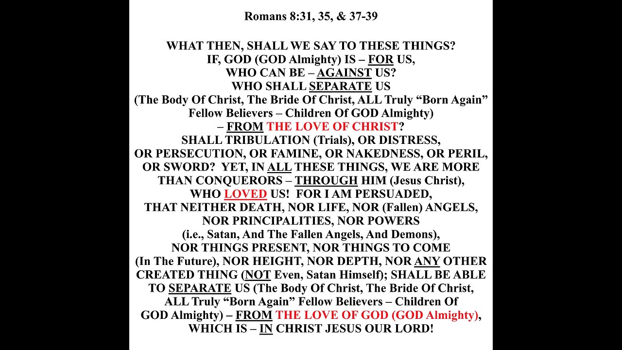 YOU CAN NOT BE – “UN-BORN AGAIN”!