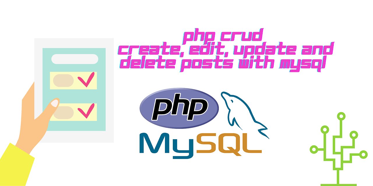 PHP MySQL CRUD operations
