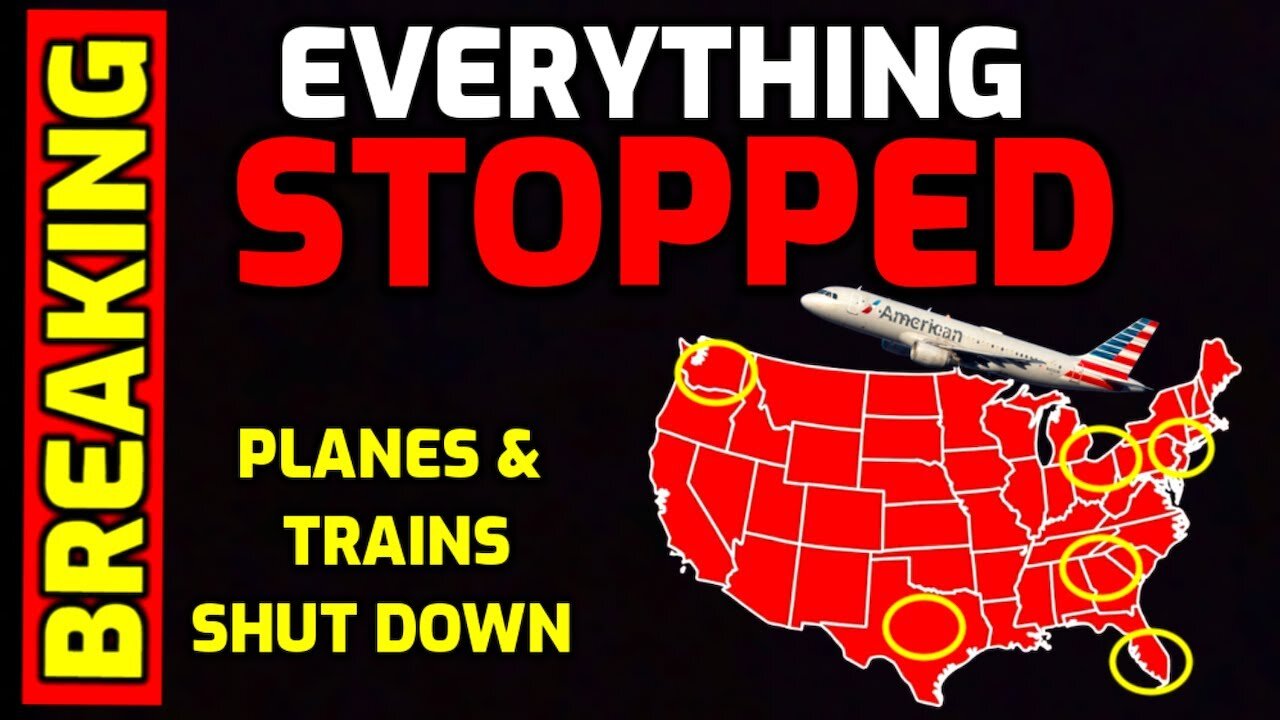 BREAKING: Massive "Glitch" Hits before Christmas - Planes Grounded & Trains Shut Down!