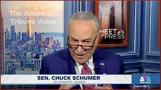 Schumer Freaks Out, Starts Shouting When Confronted Over Lying About Biden's "Mental Health"