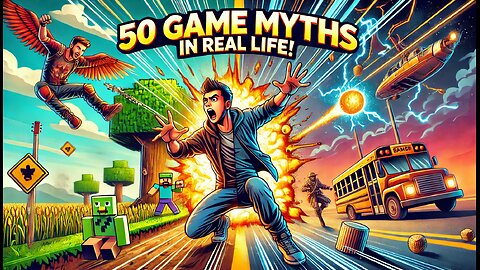 Busting 50 Game Myths in Real Life!