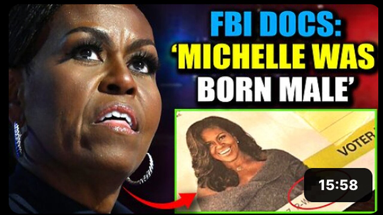 FBI Documents Confirm Michelle Obama Is a Biological Man - Media Blackout