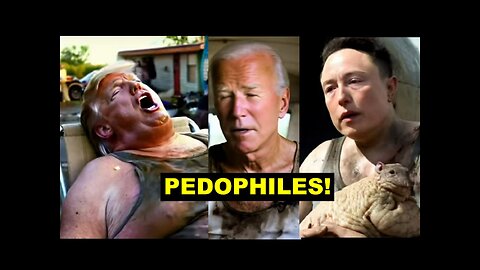 Pedo Psyops Donald Trump, Elon Musk & Joe Biden Faces their Own Planned Apocalypse!