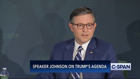 Speaker Johnson: I'd Rather Get 80% Of What I Want Than Go Over The Cliff