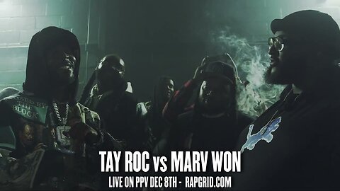 A9E TAY ROC vs MARV WON OFFICIAL RELEASE BMBL Winter Madness " Battle