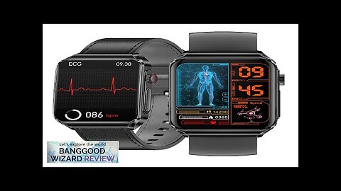 BlitzWolf® BW-HL6 ECG HRV 1.85 inch AMOLED 3D Curved Screen Heart Rate Review