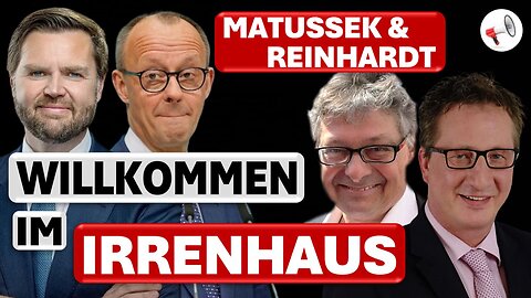 Mainstream tobt: Historische Rede von US-Vize J. D. Vance | Matussek & Reinhardt Ausgabe #19