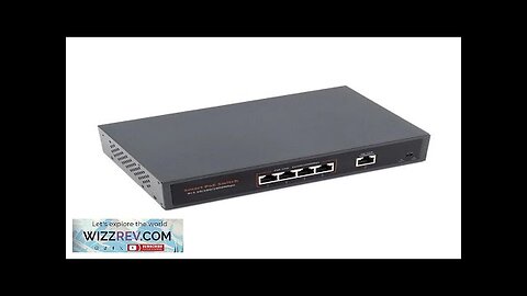 Power Over Ethernet Switcher POE Gigabit Networking Switcher 120W Extender 10/100/1000Mbps Review