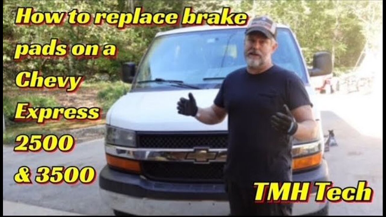 How to change brake pads on a Chevy Express 2500 & 3500