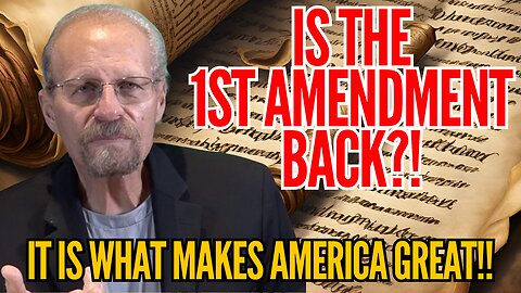 Freedom of Speech RETURNS?!