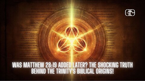 Was Matthew 28:19 Added Later? The Shocking Truth Behind the Trinity's Biblical Origins!