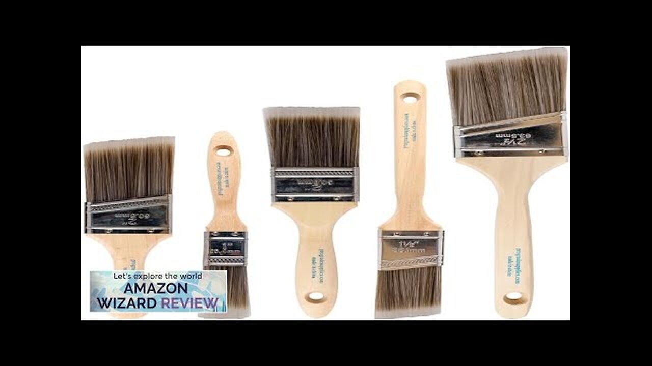 Pro Grade 12PK 2.5 Inch Flat Brush Premium Wall/Trim House