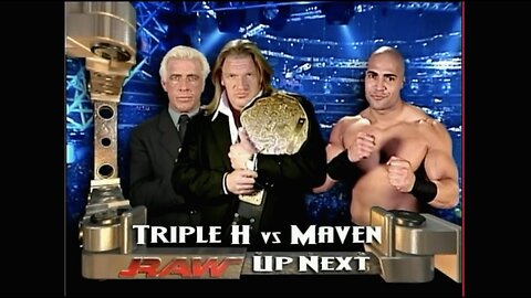 Triple H vs Maven (Full Match)