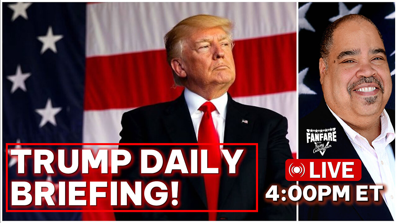 TRUMP DAILY BRIEFING: PRESIDENT TRUMP PRESS CONFERENCE | DEMOCRATS IN PANIC!