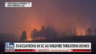 Evacuations Underway As Wildfires Spread Through East Coast