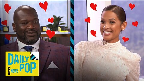 Shaquille O'Neal's Charming Move: A Playful Moment with Rocsi on "Daily Pop"