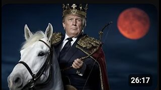 "WE NEED A MAN ON A WHITE HORSE!" TRUMP BEING COMPARED TO THE ANTICHRIST CONQUEROR BY RFK JR!