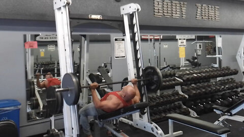 Chest Workout - 71 Yr Old - Jan. 1/25