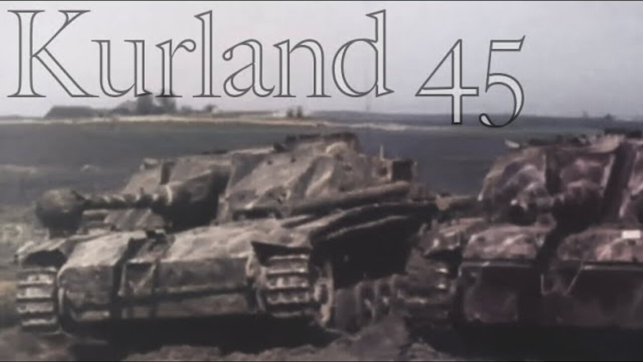 KURLAND, TWILIGHT OF RESISTANCE TO SURRENDER 5.1945 - unreleased footage of German armor + combat