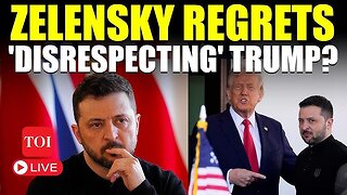 LIVE: Zelensky Regrets ‘Offending’ Trump? Appeals for Another…