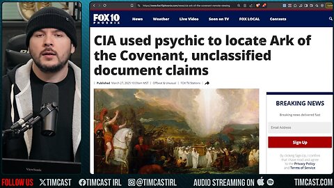 CIA Claims Ark Of The Covenant FOUND Using PSYCHIC POWERS, Great CITY FOUND Under Pyramids Of Egypt