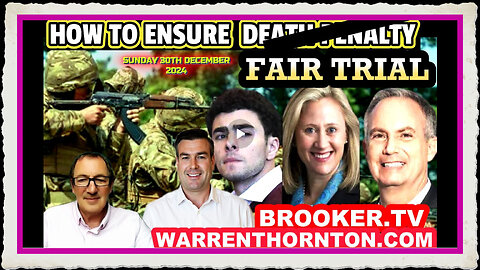 HOW TO ENSURE A DEATH PENALTY WITH WARREN THORNTON PAUL BROOKER