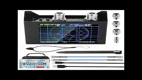 SAA-2N NanoVNA V2 Antenna Analyzer 3G Vector Network Analyzer 4.0 Inch Touching Review