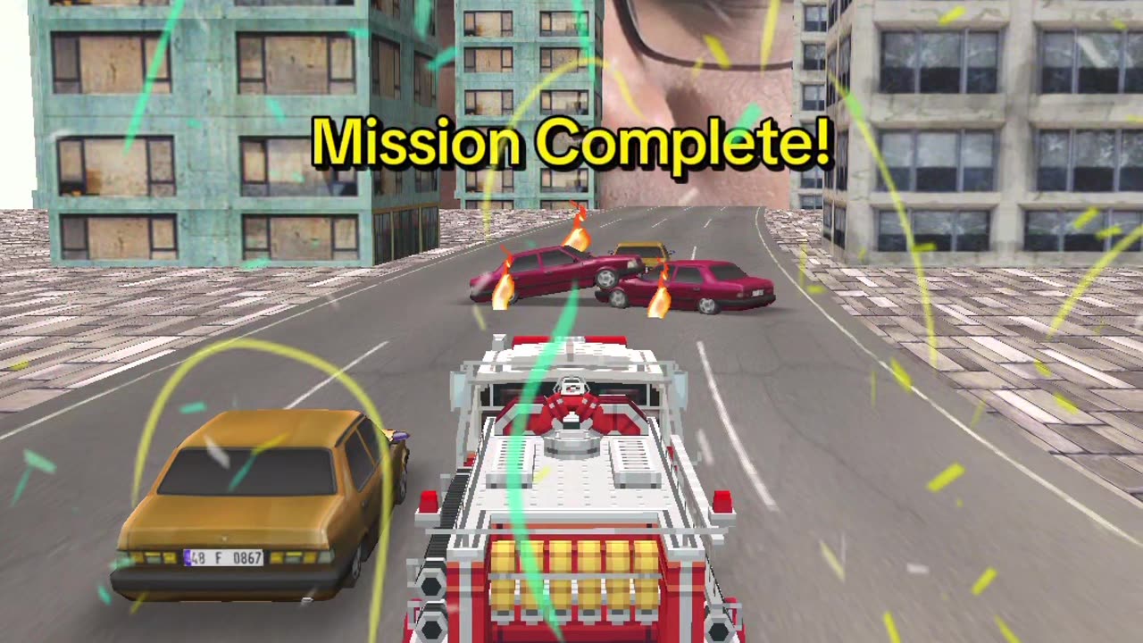 Driving Fire Truck #fireforce #firebrigade #firetruck #firetruckgame #firefighter #firefightertiktok