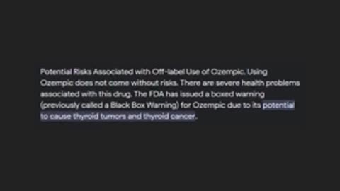 Dr. Bryan Ardis | OZEMPIC – Weight Loss Drug Black Box CANCER Warning