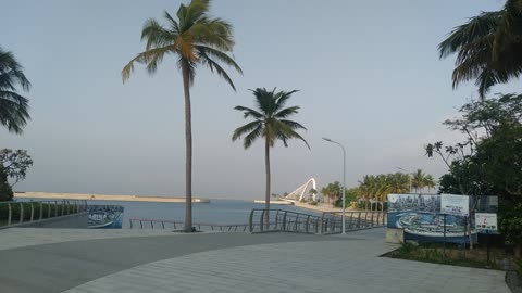 Clear beach in srilanka