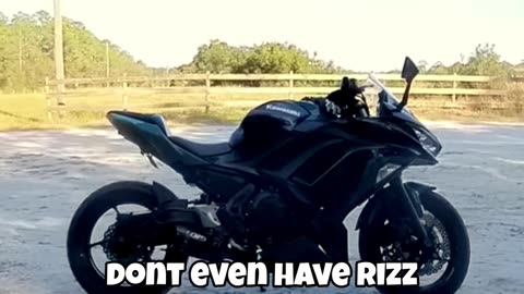 No Rizz, Just My Bike... Waiting for a Baddie to Notice 😎🏍️