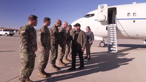 Secretary of Defense Pete Hegseth and Border Czar Tom Homan visit U.S. Army Fort Bliss Texas!