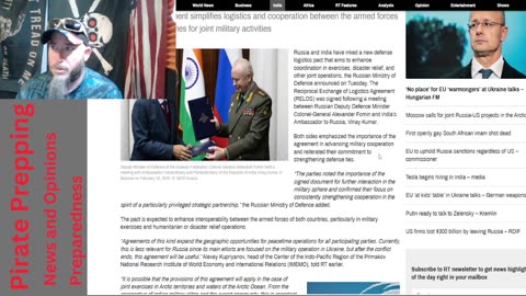 Russia And India Sign Defense Pact