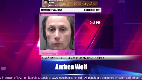 Mugshot TV - Live Arrest Booking Video Stream