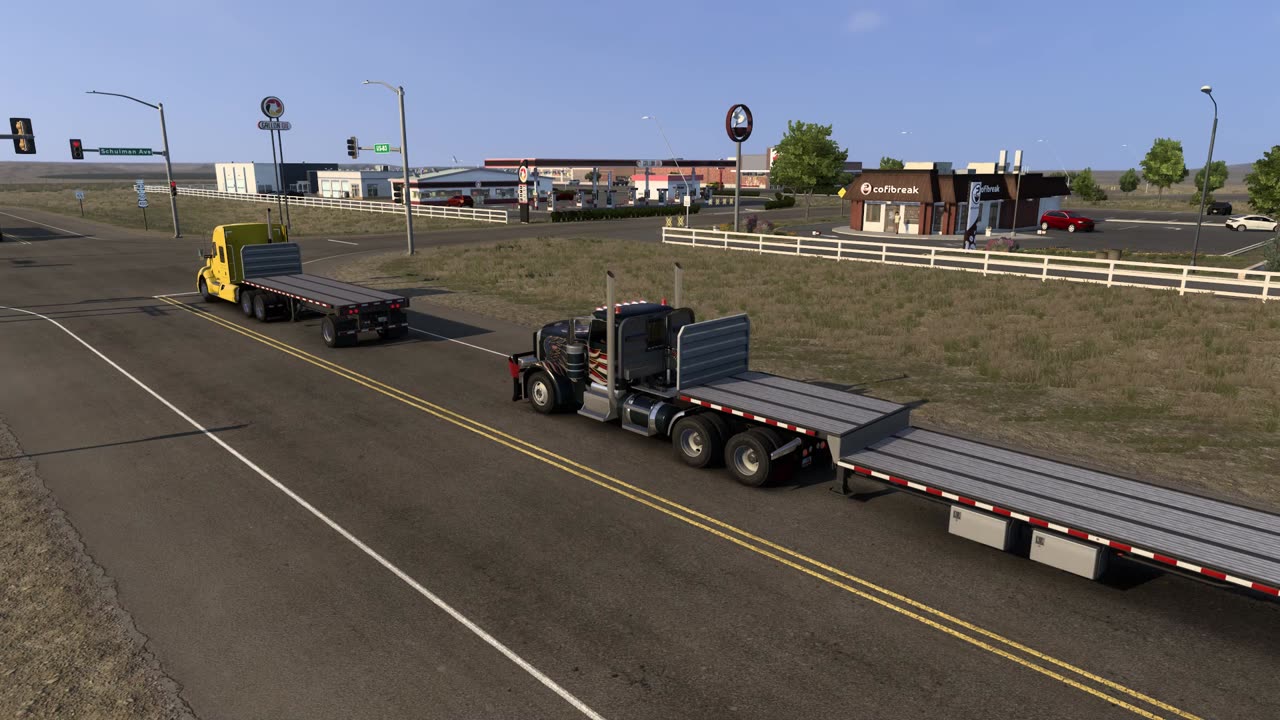 #ATS StepDeck trailer free drive #GardenCity