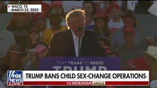 Trump bans child sex change operations