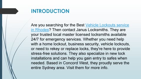 Best Vehicle Lockouts service in Rhodes