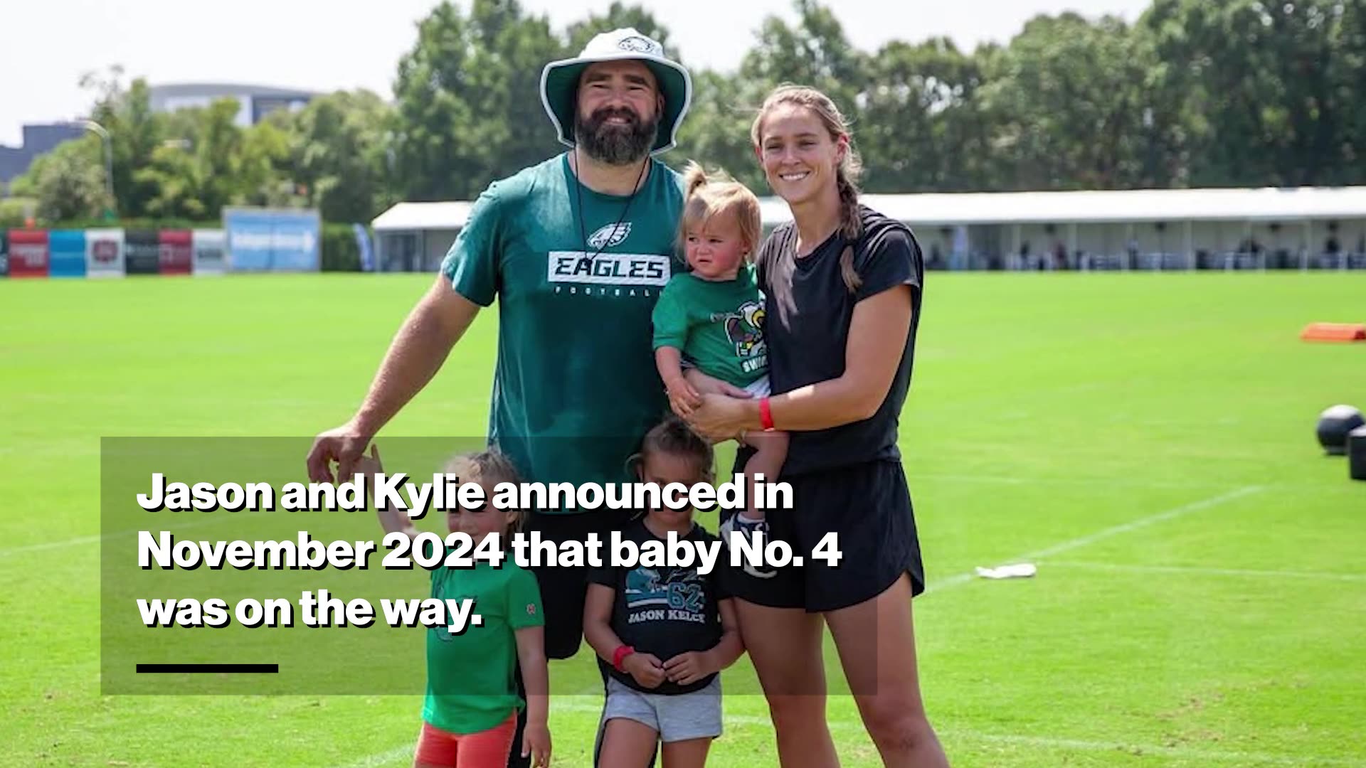 Pregnant Kylie Kelce teases a 'curveball' name for her and Jason's fourth baby girl