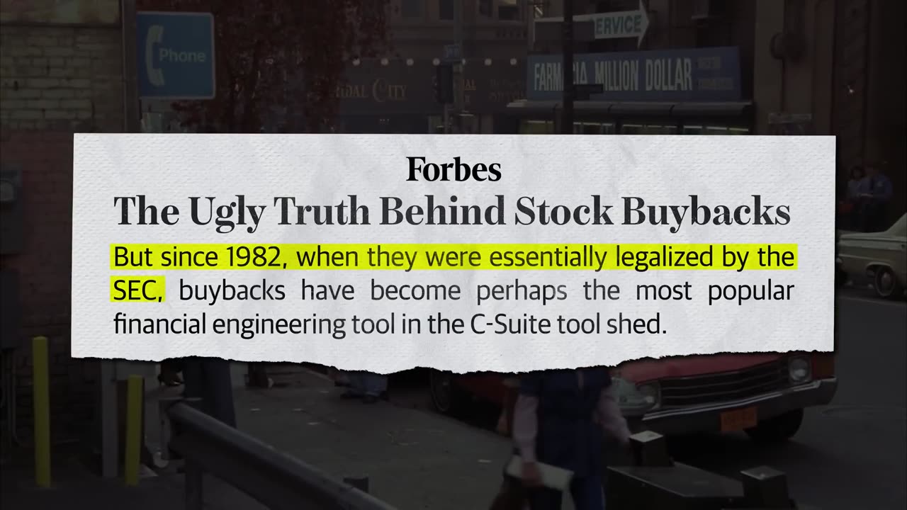 Stock Market Is A Scam: Stock Buy Back