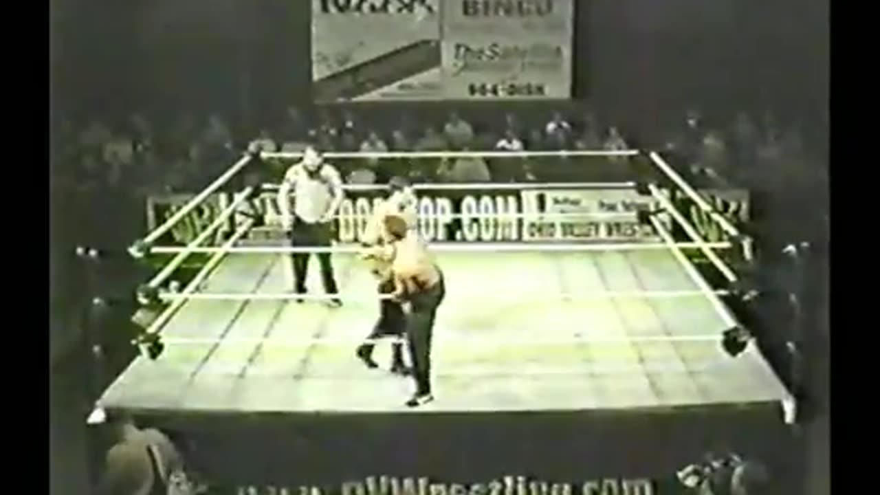 Andy Baker aka Andreas Rossi - OVW Wrestling Beginners showcase matches 2003