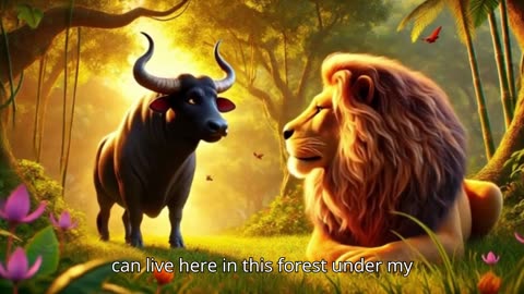 "The "Lion and the Bull: A Tale of Friendship, Betrayal, and Wisdom | Animated Story"