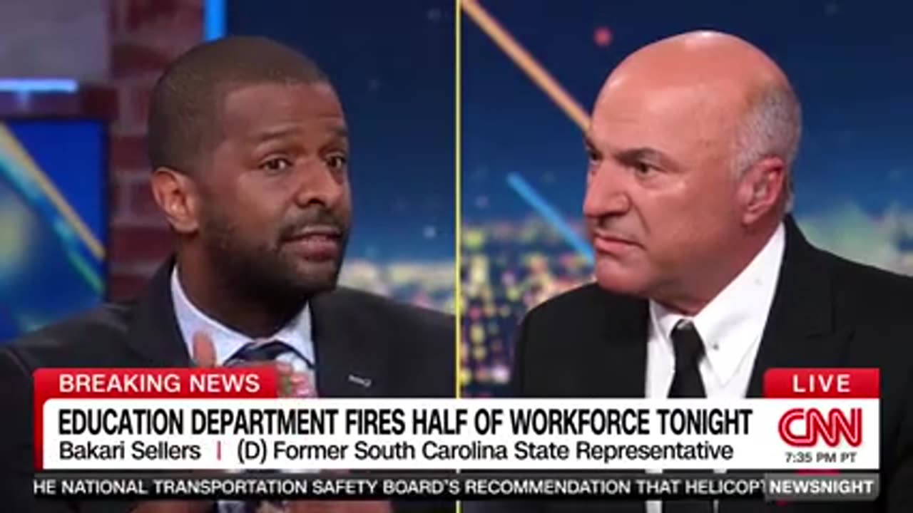 CNN Panelist Spirals When Kevin O’Leary Explains How Teachers' Unions 'Have Broken The System'