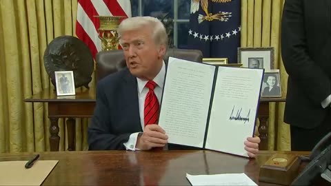 Trump signs order for 25% tariffs on steel & aluminum