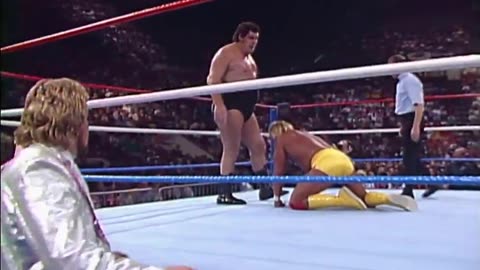 (1988.02.05) Hulk Hogan vs Andre the Giant - The Main Event - WWF