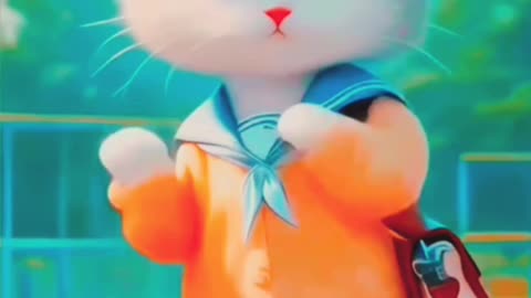 Cat dance video