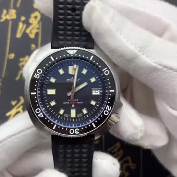 HEIMDALLR-reloj mecánico, cristal de zafiro luminoso NH35, automático, relojes de buceo de 200M